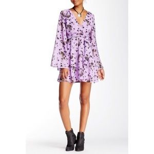 Free people bell sleeve dress